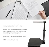 Septpenta Foldable Document Camera 8MP USB 2.0 LED Light Scanner A3 Max view 3