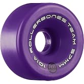 Rollerbones Team Logo 98A Recreational Roller Skate Wheels (Set of 8)