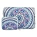 MOSISO Laptop Sleeve Compatible with MacBook Pro 14 inch 2021 M1 Pro/M1 Max A2442, Compatible with MacBook Air/Pro Retina, 13-13.3 inch Notebook, Carrying Bag Cover with Small Case Mandala MO-MDL003