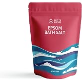 Best of Nature Epsom Salt 2.2 lb Fine Grain Bath Soak Salt, Unscented Magnesium Sulfate, Resealable Bag, Made in the USA