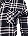 Doublju Womens Flannel Plaid Button Down Shirt With Pockets
