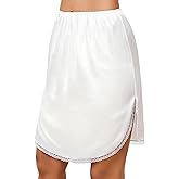 Avidlove Half Slips for Women Under Dress Non Cling Lace Slip Skirt Short Above Knee Half Slip
