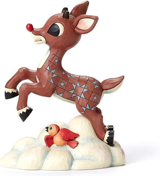 flying rudolph toy