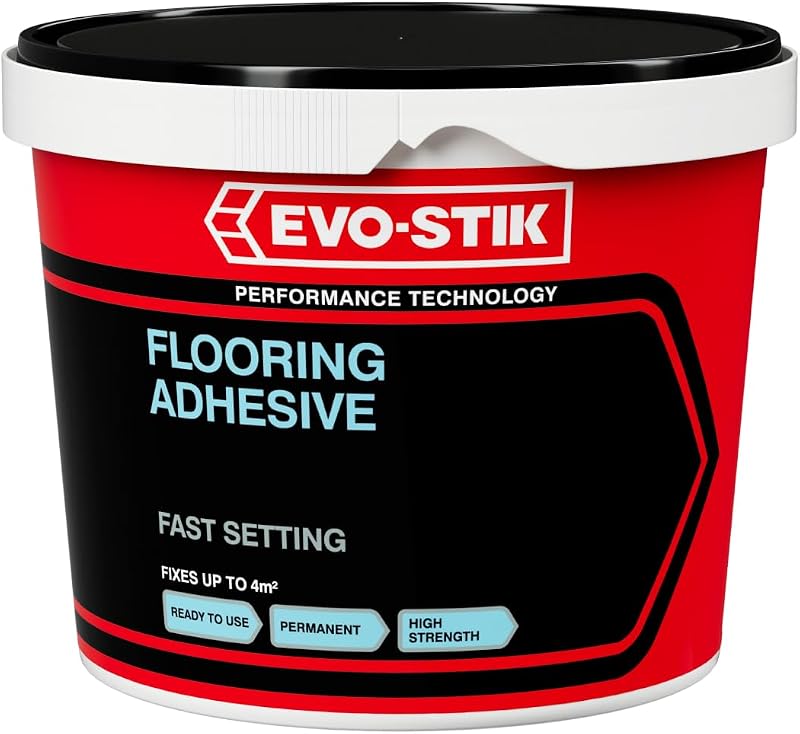EVO-STIK Flooring Adhesive 1L High Strength Ready to Use Solvent-Free