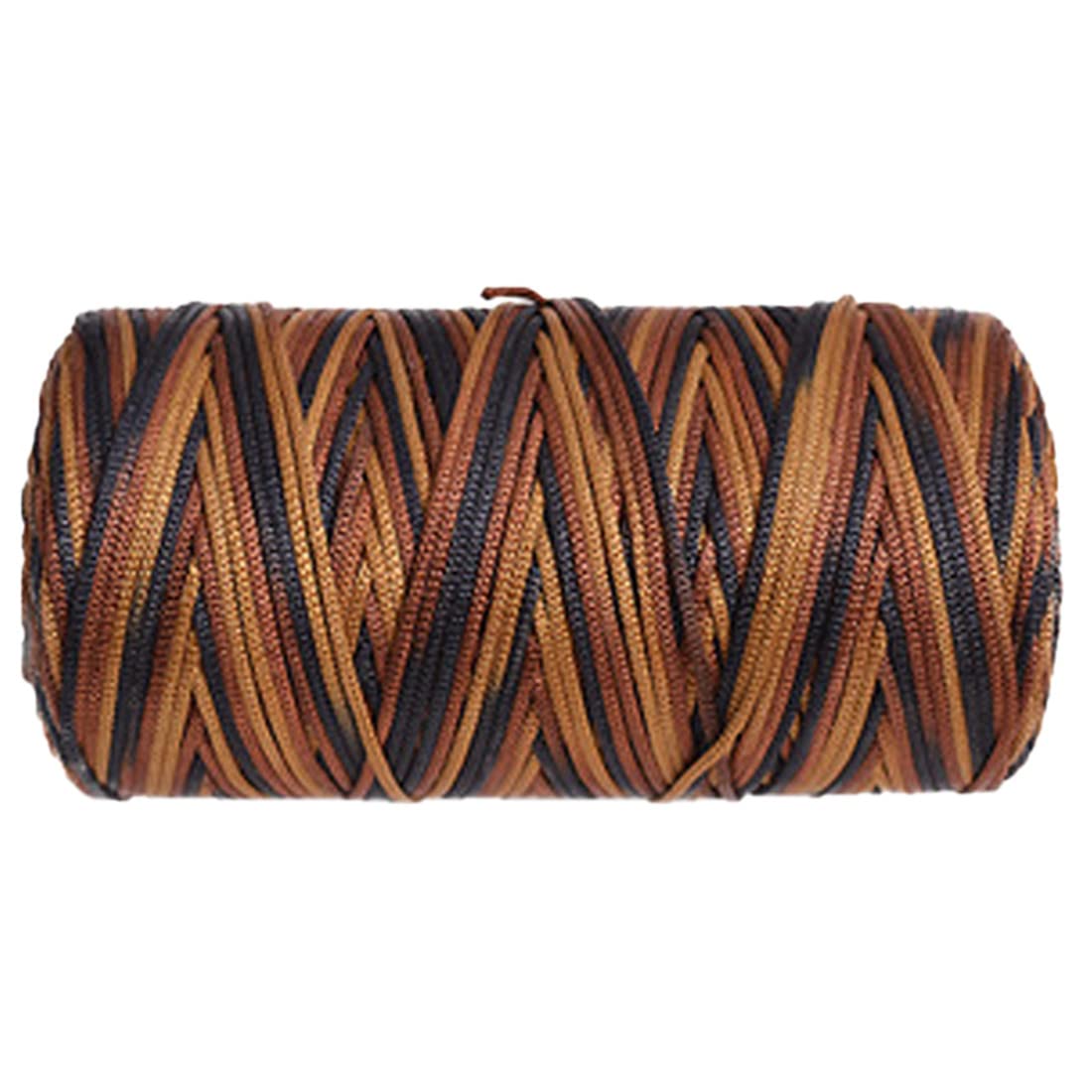 100g/ Lot 1.0mm Cord Thin Ice Cotton Summer Art Yarn Cord Polyester Crochet Thread Yarn Handmade DIY Craft Yarn for Hand Knitting Bag Hat Shoes Hilo Yarn