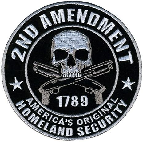WarWolf 2nd Amendment Original Homeland Security Hot Leathers Homeland Security Patch