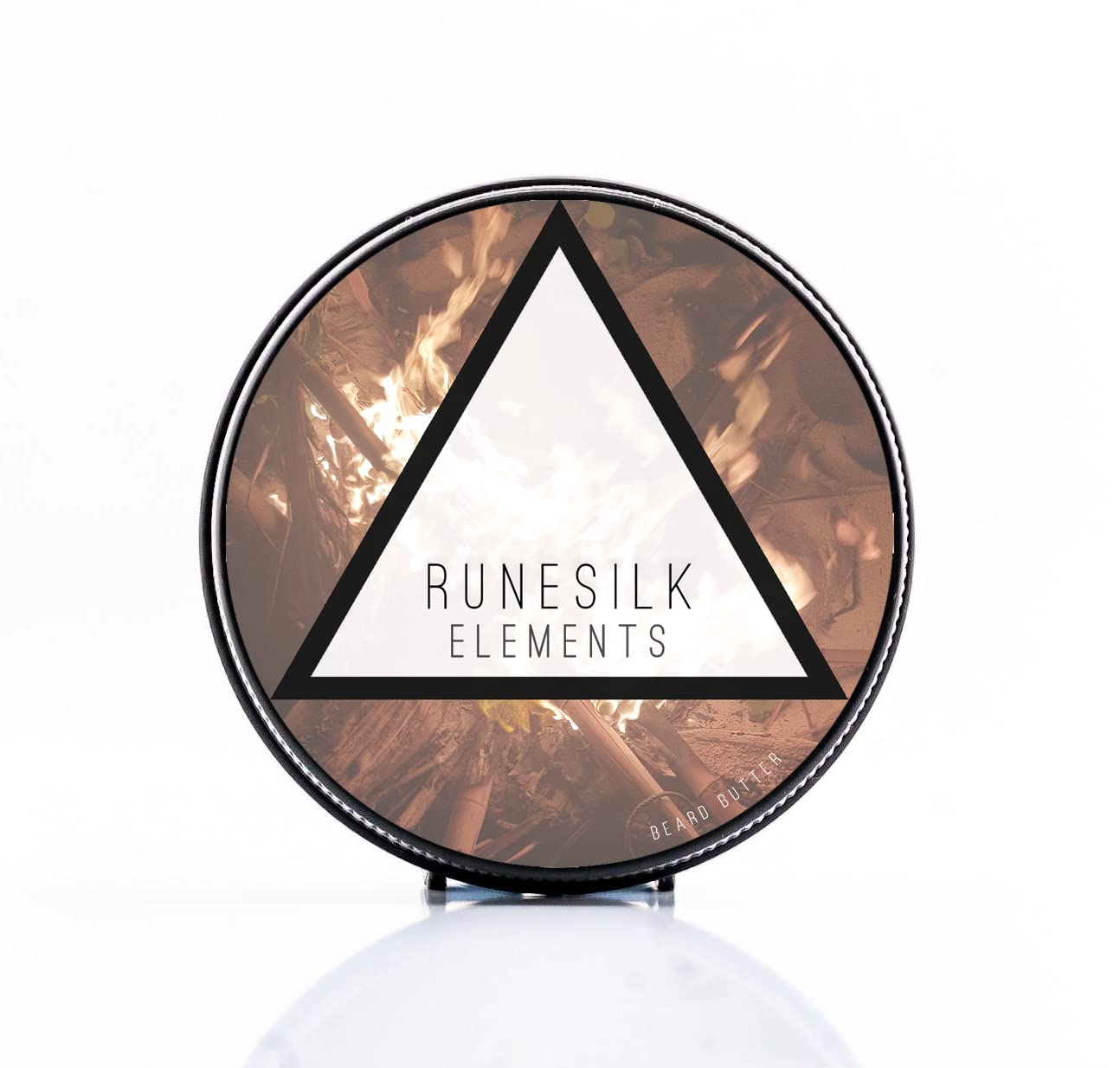Elements Fire Beard Butter by RUNESILK | All-Natural | Vegan-Friendly | Leave-In Conditioner with Shea, Cocoa & Mango Butter - 50g