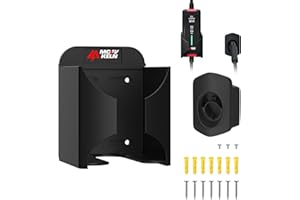 MCEVKELN J1772 EV Charger Holder| Wall Mount EV Charging Holder, Charging Cable Organizer| Charging Station Accessories for Various Sizes, Max 13 * 9cm