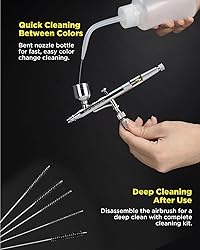 InoKraft Airbrush Kit with Air Compressor- 1/6 HP