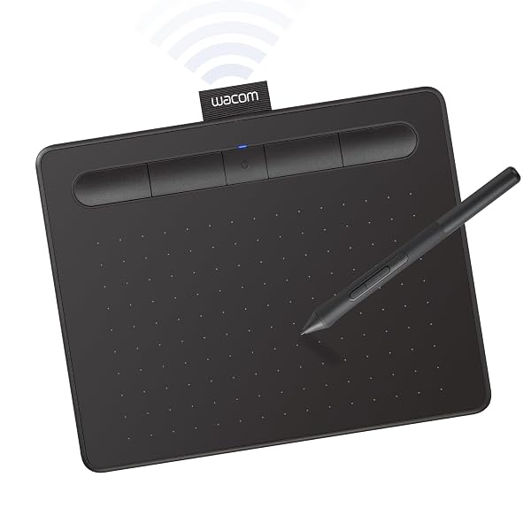 WACOM INTUOS SMALL BLUETOOTH GRAPHICS DRAWING TABLET, 4...