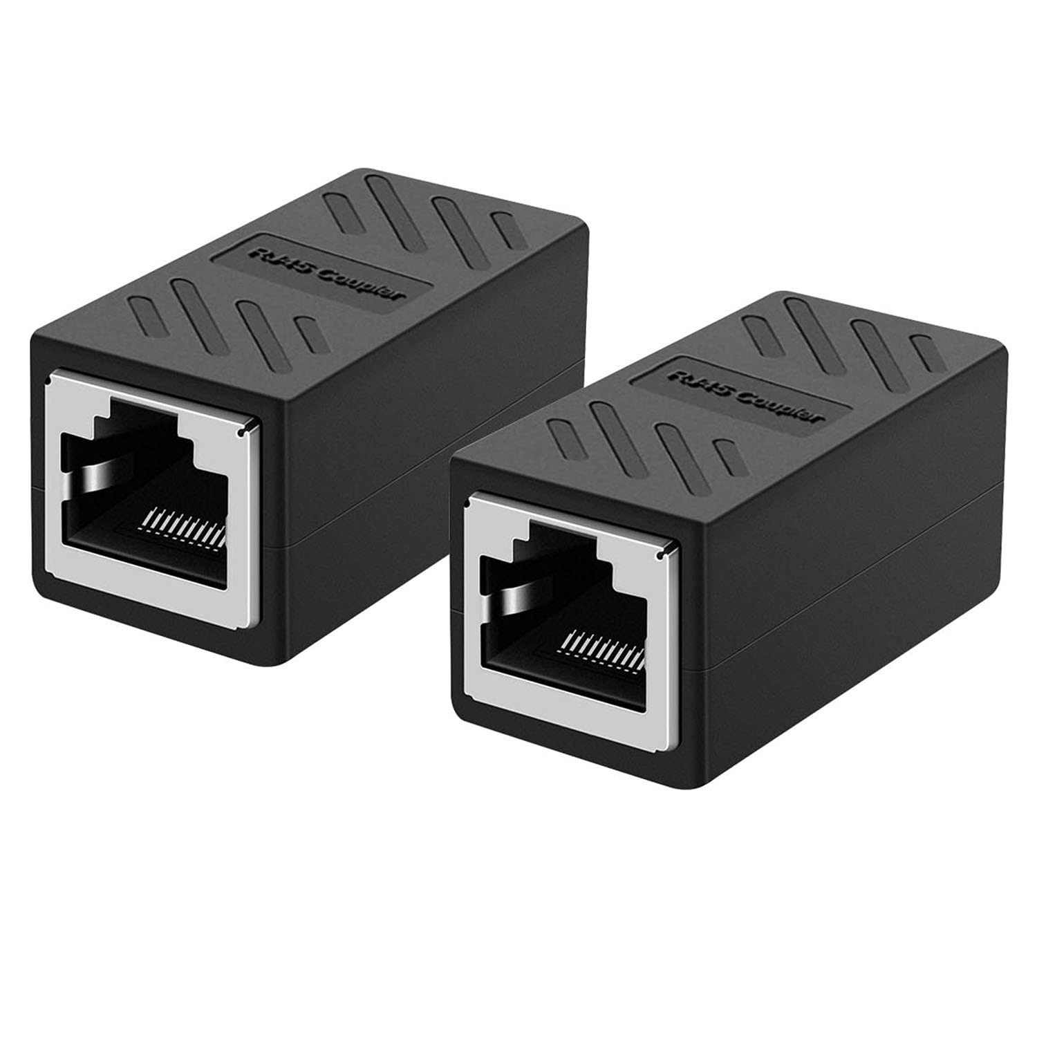 Dingsun RJ45 Coupler 2 Pack in-Line Coupler Female
