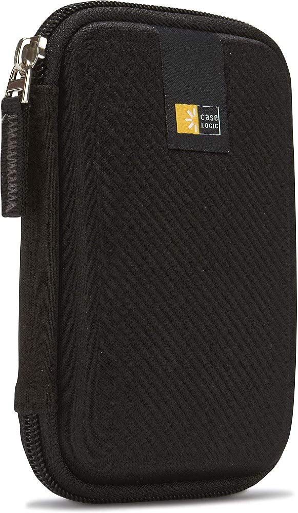 Case Logic EHDC-101-BLACK Polyester Storage Disc Covers (Polyester, Black, 80 g, 89 x 30 x 135 mm)