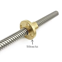 2PCS 400mm（15.75 Inches）Tr8x8 Lead Screw with
