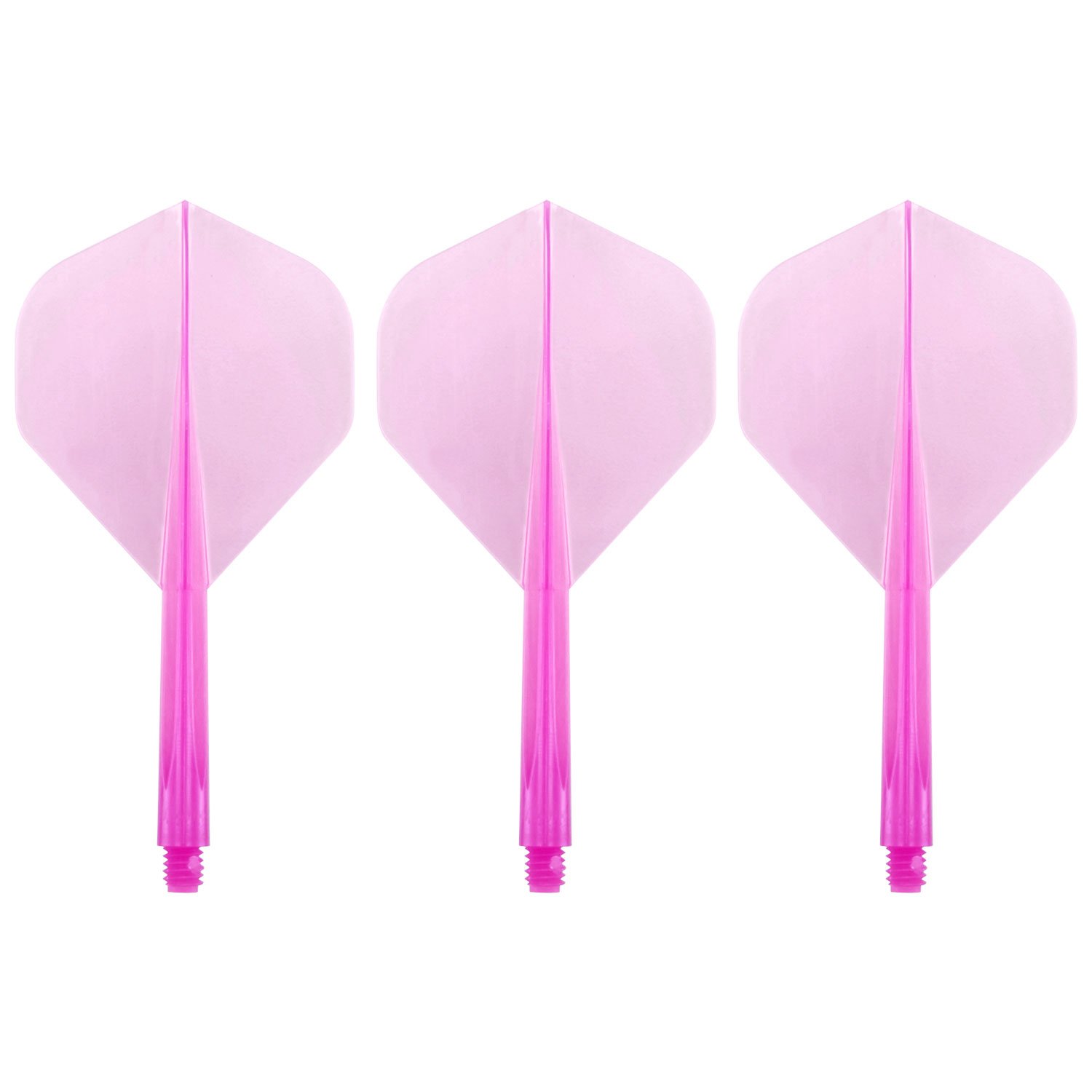 Condor Zero Stress Flight System | Standard Size | Dart Flights | Multiple Sizes | Multiple Colours (Clear Pink, Medium)