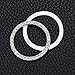 WINOMO Car Engine Start Stop Button Ring Crystal Bling Rhinestone Car Decor Accessories