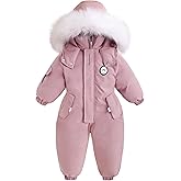 IBOBOOM Baby Snowsuit Toddler Snow Suit Winter Coat Clothes Ski Sled Puffer Jacket 1-4T
