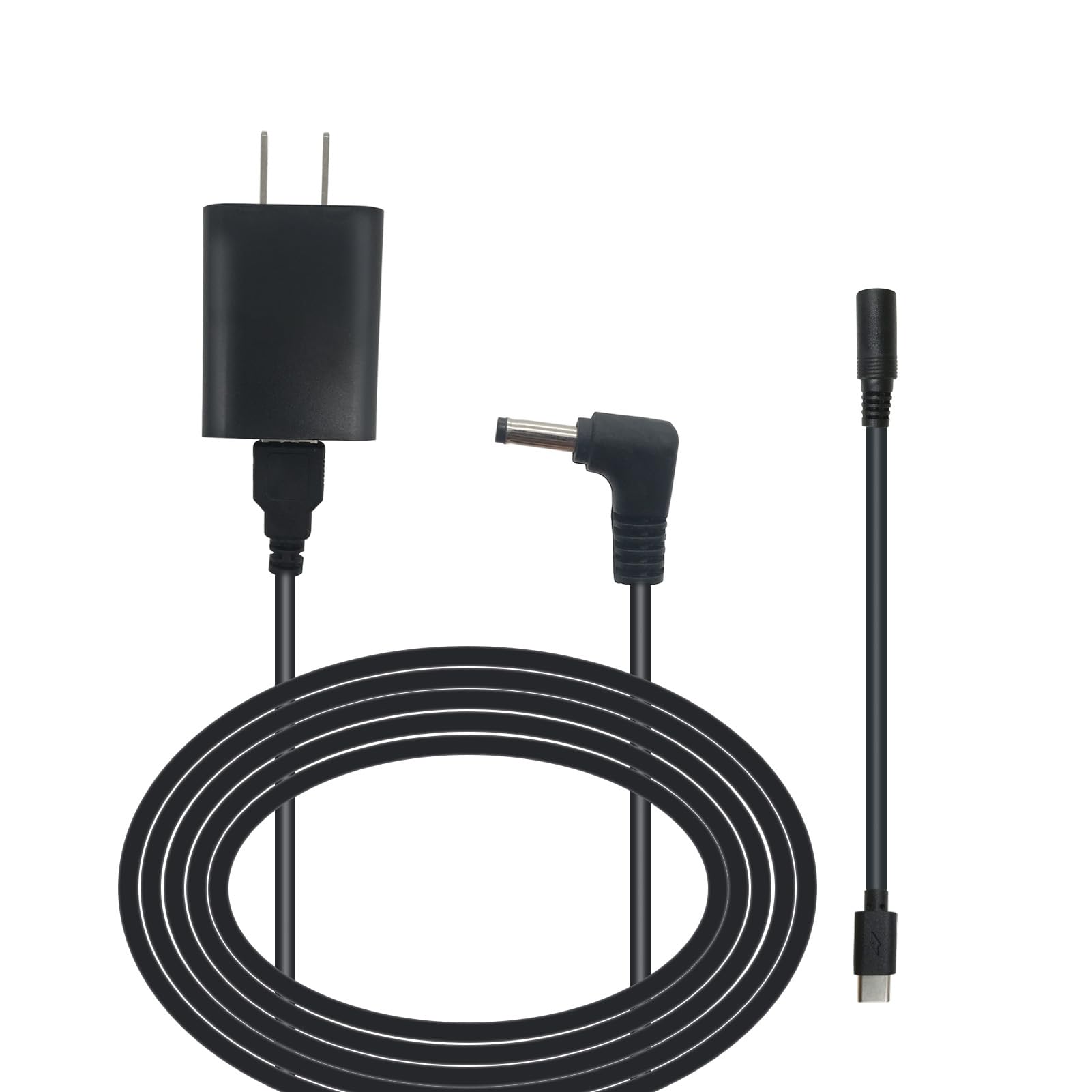 Photo 1 of Power Adapter Charger for Ring Stick Up Cam, Pan Tilt Camera, Spotlight Cam Plus & Pro Indoor Outdoor, USB C Converter, 13 Ft Cable