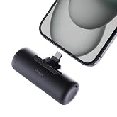 iWALK 4,500mAh USB-C Portable Charger, Power Bank with Built-in Connector, Phone Battery Pack, Compatible with iPhone 18/17/1
