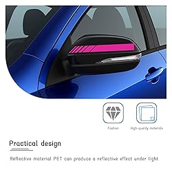Kewucn 4PCS Car Rear View Mirror