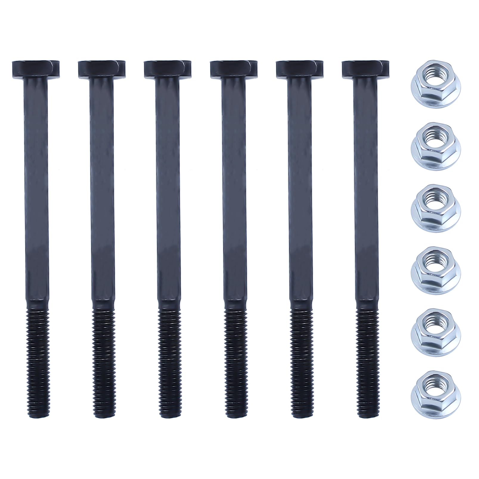 HAISHINE 6Pcs Exhaust Muffler Bolt for Stih 017 018 025 MS170 MS180 MS230 MS250 Chainsaw 1123 148 1201