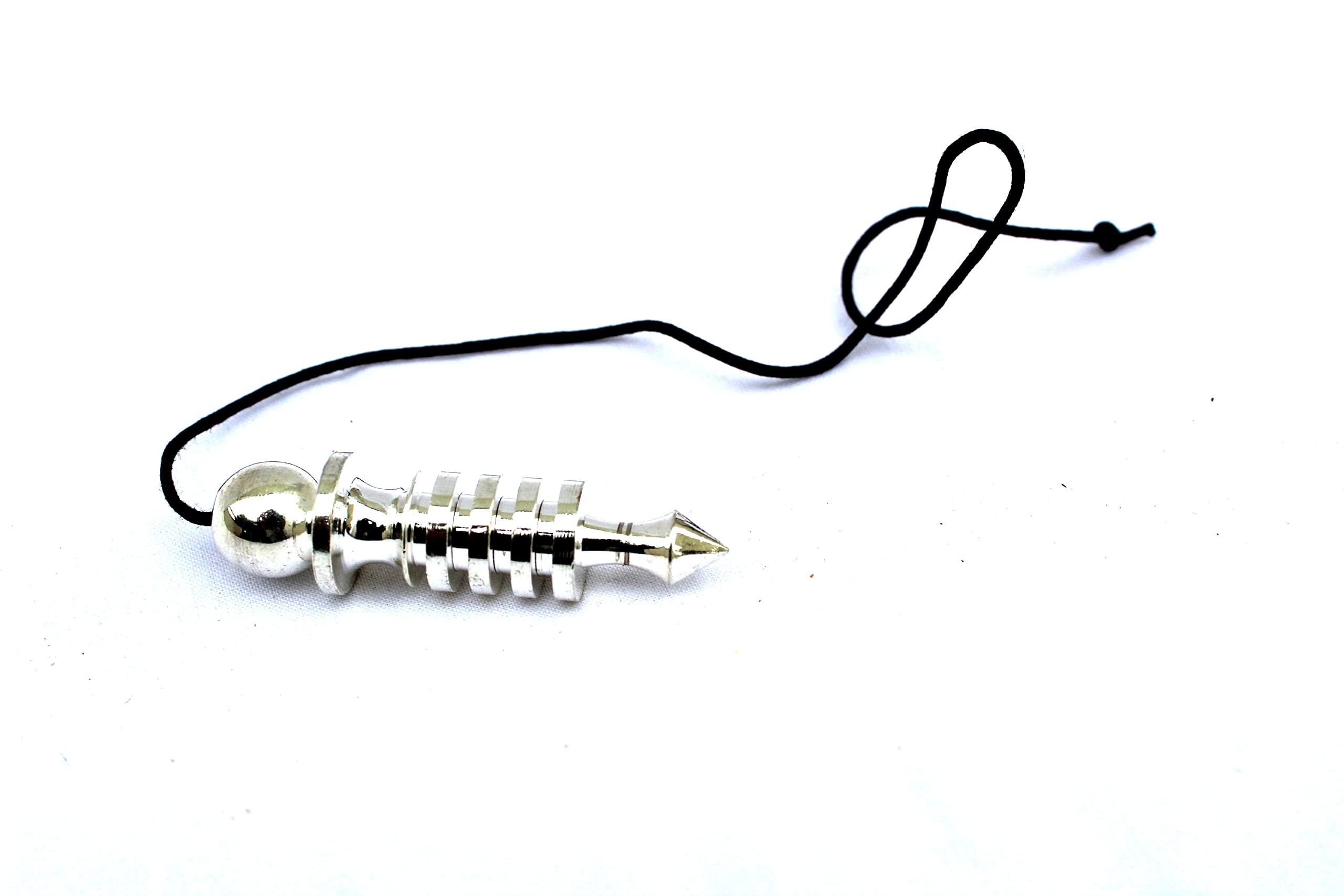 Jet International 4 Plate Isis Silver Pendulum 4 Ring Chamber Reiki