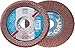 4-1/2" x 7/8" POLIFAN Curve Flap Disc SGP-ALU for Aluminum, 40 Grit, Large Radius