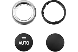 YUANTUO A/C Air Conditioning Knob Control Fit for BMW 5 6 7 X5 X6 Series M5 M6 X5 X6 520i 528i 530i 535i 550i 640i 650i 730Li 740Li 750Li 760Li 6131939393