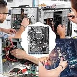 Nicfaky B75 BTC Mining Motherboard G530/G630 CPU Fan 12 USB3.0 PCIE LGA1155 view 8