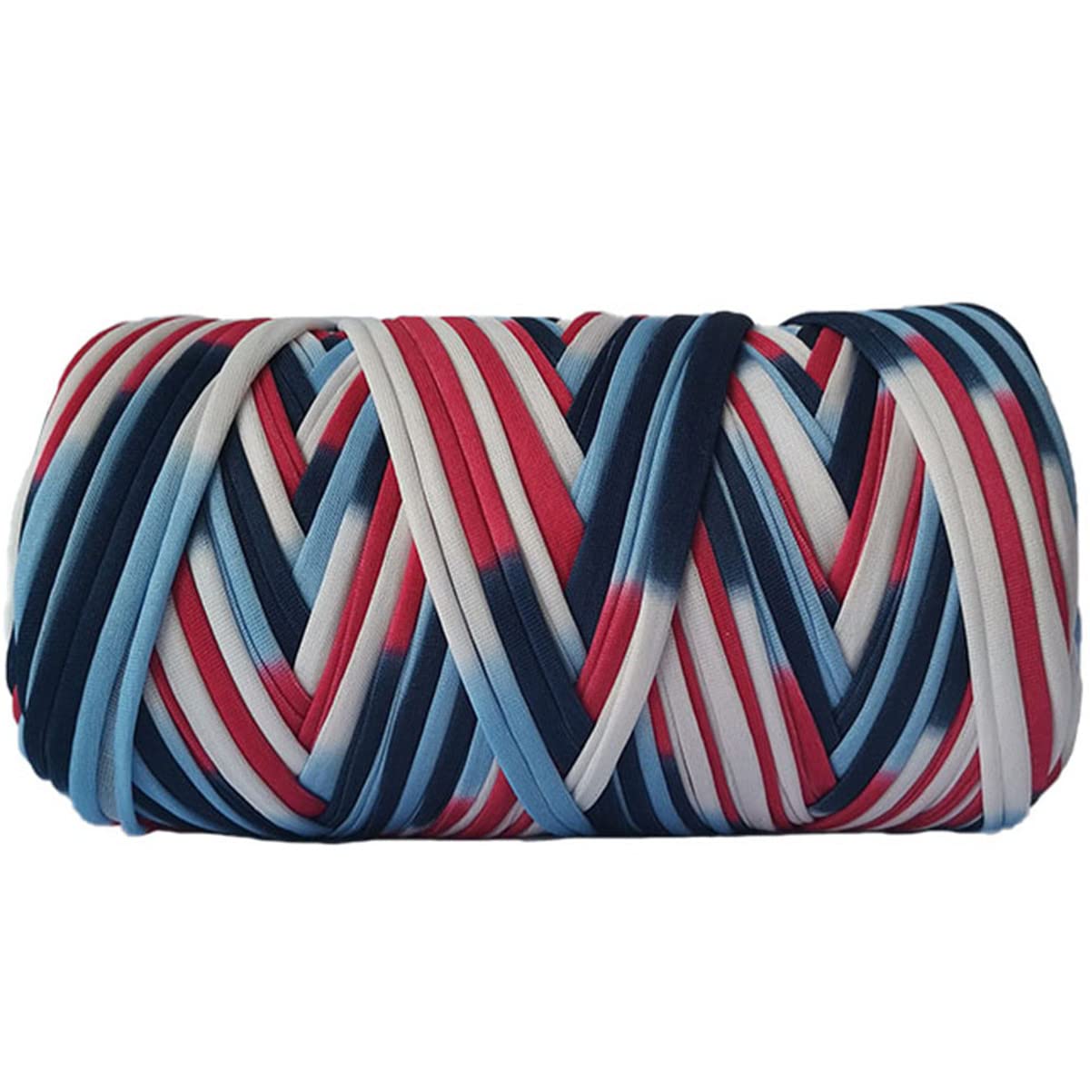 1 Pcs 300g Super Soft Colorful T Shirt Yarn Fabric Crochet Yarn for DIY Knitting Handbags Hat Shoes Purse Basket