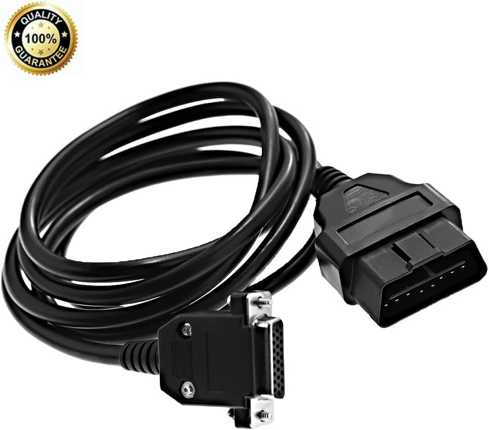 Hoypeyfiy OBDII OBD2 Compatible DA-4 Data Cable for Snap On Scanner Solus Ultra EESC318 6-FT Aftermarket Part