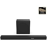 Hisense HS3100-3.1 Channel 480W Soundbar with 6.5 inch Wireless Subwoofer, 3 Full-Range Speakers, 2 tweeters, 480W Max Audio 