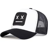 Trucker Hat for Men Women-Mesh Back Breathable Adjustable Snapback Cap
