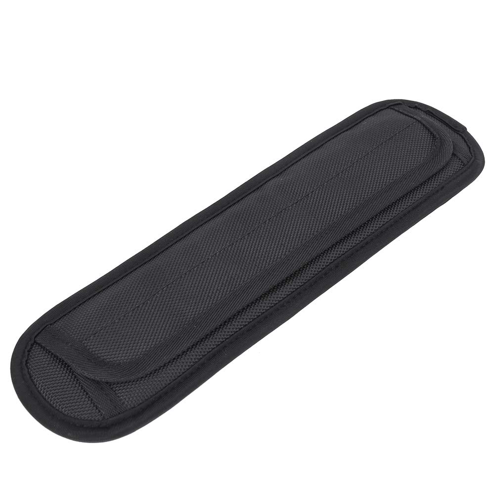 Shoulder Strap Pad, Guitar Breathable Pearl Cotton Anti-Slip Soft Guitar Strap Pad for Acoustic/Electric/Bass Guitars (Black) Musical Instrument Accessories
