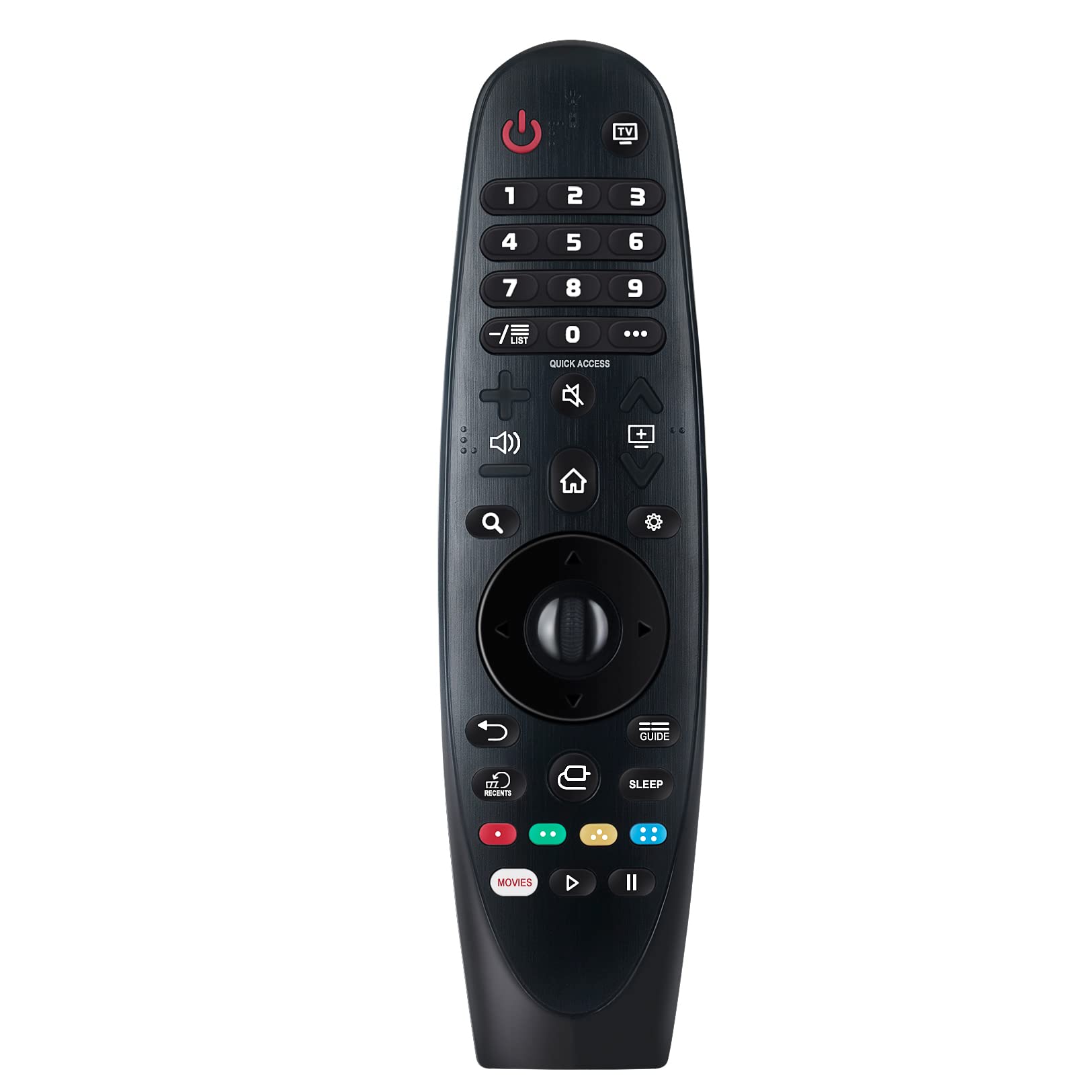 VINABTY AN-MR19BA Replacement Remote Control Fit for LG ULTRA HD 4K TV 75UM7110PLB 70UM7100PLA 65UM7100PLA 60UM7100PLB 55UM7100PLB 49UM7100PLB 43UM7100PLB 65UM7400PLB 55UM7400PLB 49UM7400PLB