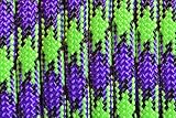 Bored Paracord Brand Paracord / Parachute Cord 7-Strand, 550 Lb. Break Strength Guaranteed U.S. Made, Type III - Zomb Paracord (50 feet)