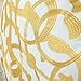 CaliTime Throw Pillow Cases Pack of 2 Cotton Vintage Compass Geometric Floral Embroidered Decorative Cushion Covers for Couch Bed Sofa Farmhouse Decoration 18 X 18 Inches Gold Yellow Gray