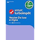 TurboImpôt De luxe en ligne 2025 - 8 déclarations - Français - Version en ligne [PC/Mac Online Code]