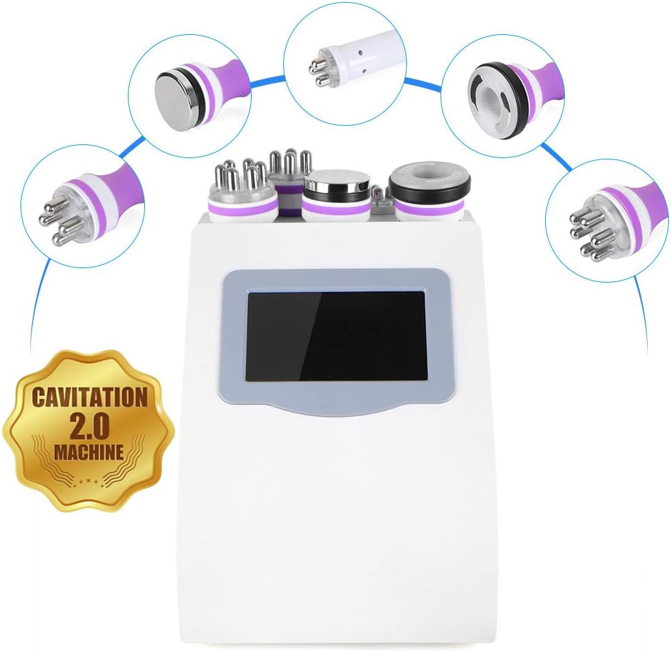 5 in 1 RF RF Face & Body Slimming & Shaping 3D Smart Technology Treatment Device Machine [US Warranty & US Based Tech Support]