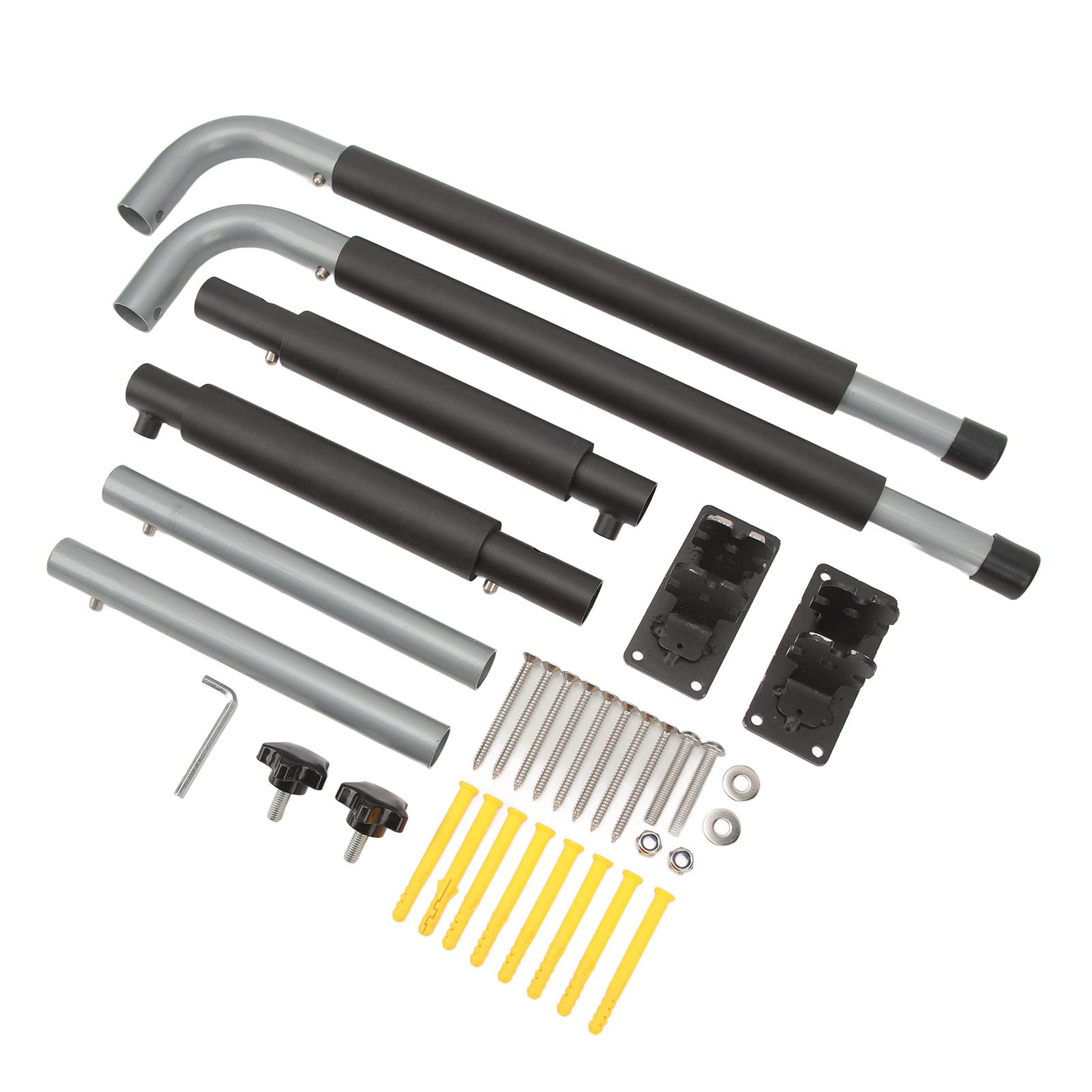 Kayak Storage Rack, Space Saving 50KG Strong Support Precise Shockproof Car Roof Box Side Wall Mount Adjustable Foldable for Canoes