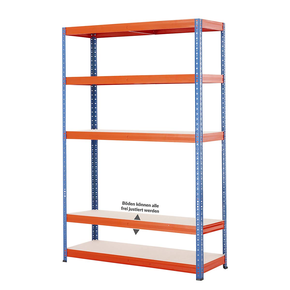 Garagen-Ordnungssysteme Lagersysteme Certeo Werkstattregal 178 x 120 x