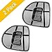 riverview Mesh Lumbar Back Brace Support Office, Home, Car Seat Chair Cushion Cool, Black