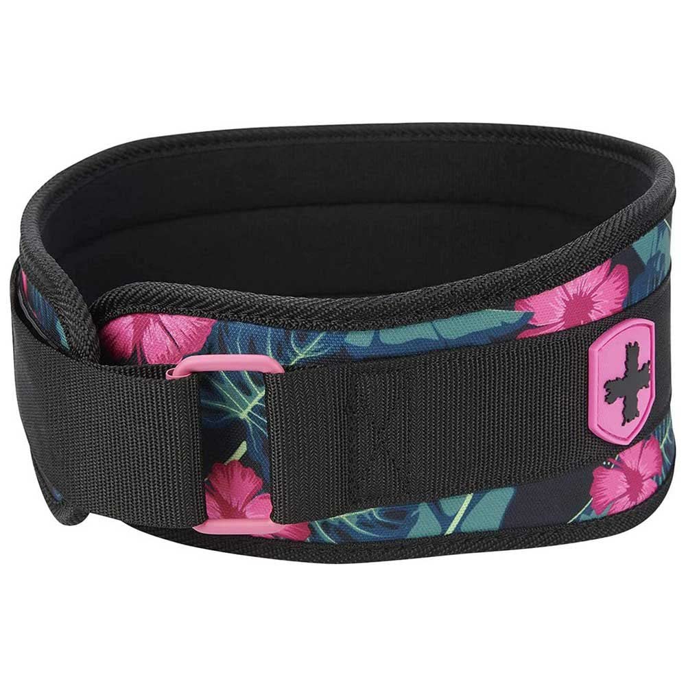 Harbinger 4.5" Foam Core Weightlifting Belt-Supports Lower Back During Lifting,Foam Core Allows For Full Range Of Motion,Built To Fit Both Men and Women for Moderate Lifts,Large,Floral