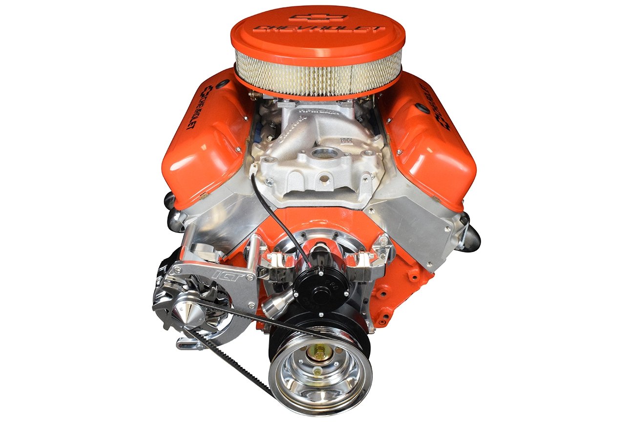 ICT Billet BBC Alternator Bracket Adjustable Electric Water Pump Low