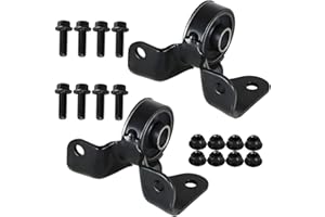 LABLT 2 x Steel Torsion Bar Crossmember Mount Front Replacement for Chevy Silverado GMC 1500 2500 1999 2000 2001 2002 2003 20