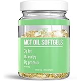 Kiss My Keto MCT Oil Capsules 1000 mg 300 Count - Take MCT With You On The Go - Quick, Convenient and Easy To Digest Softgels That Support Natural Sustained Energy, Mental Focus and Weight Loss