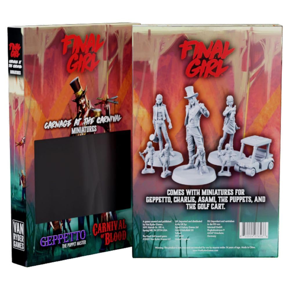 Final Girl: Caja de Miniaturas – Matanza en el Carnaval