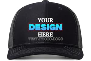 Custom Cap Baseball hat Personalized Trucker Cap with Photo Text Logo Funny Gifts Custom Casquette Homme for Women mom dad