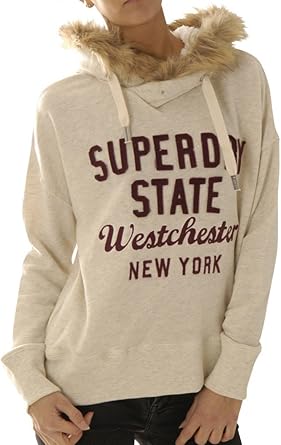 superdry fur hoodie