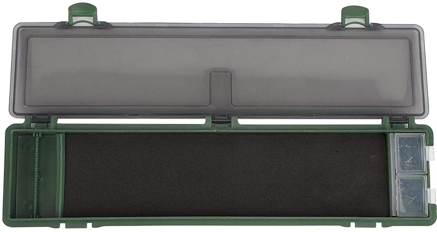 CENPEK Waterproof Fishing Tackle Box Portable Bait Lure Hooks Storage Case Organizer Container Accessory Organizer Box for Fishing Accessories Bait Lures Green