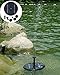 Solar Power Fountain,Alisabler Solar Panel Water Floating Fountain Pump Kit for Bird Bath Fish Tank Small Pond Garden Decoration